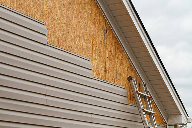 Professional Emergency Siding Repair technician working in Campobello, SC